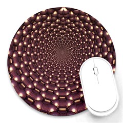 Background Sphere Balls Reflection Round Mousepads by Pakrebo