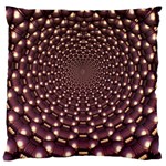 Background Sphere Balls Reflection Large Flano Cushion Case (One Side) Front