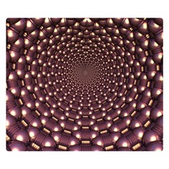 Background Sphere Balls Reflection Double Sided Flano Blanket (small)  by Pakrebo