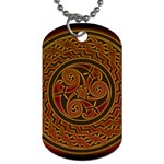 Celtic Spiritual Pattern Art Dog Tag (Two Sides) Back