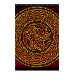 Celtic Spiritual Pattern Art Shower Curtain 48  X 72  (small)  by Pakrebo