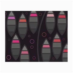 Background Blacks Pinks Small Glasses Cloth (2 Sides) by Pakrebo