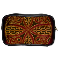 Celtic Spiritual Pattern Art Toiletries Bag (one Side) by Pakrebo