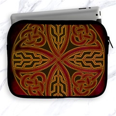 Celtic Spiritual Pattern Art Apple Ipad 2/3/4 Zipper Cases by Pakrebo