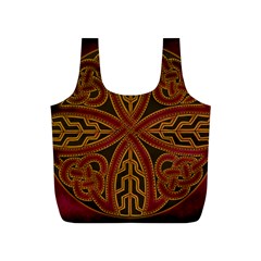 Celtic Spiritual Pattern Art Full Print Recycle Bag (s) by Pakrebo