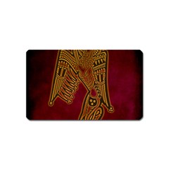 Celtic Spiritual Pattern Art Magnet (name Card) by Pakrebo