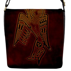 Celtic Spiritual Pattern Art Flap Closure Messenger Bag (s) by Pakrebo