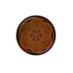 Celtic Spiritual Pattern Art Hat Clip Ball Marker (4 Pack) by Pakrebo