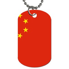 China Flag Dog Tag (two Sides)