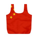 China Flag Full Print Recycle Bag (M) Back