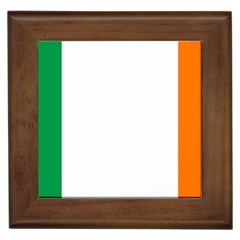 Ireland Flag Irish Flag Framed Tiles by FlagGallery