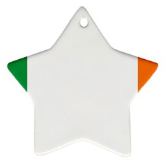 Ireland Flag Irish Flag Star Ornament (two Sides) by FlagGallery