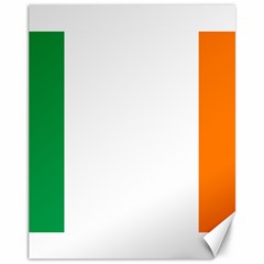 Ireland Flag Irish Flag Canvas 11  X 14  by FlagGallery