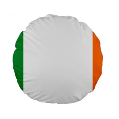 Ireland Flag Irish Flag Standard 15  Premium Round Cushions