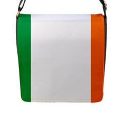 Ireland Flag Irish Flag Flap Closure Messenger Bag (l) by FlagGallery