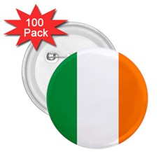 Flag Of Ireland Irish Flag 2 25  Buttons (100 Pack)  by FlagGallery