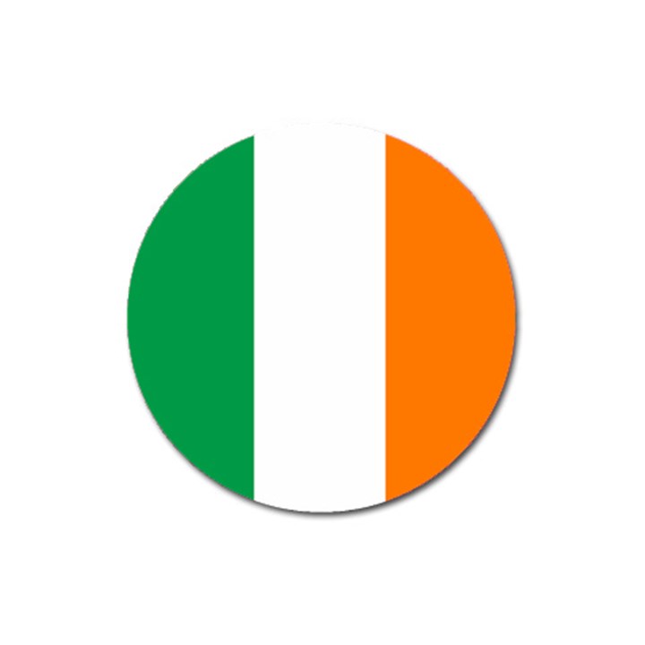 Flag of Ireland Irish Flag Magnet 3  (Round)