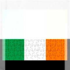 Flag Of Ireland Irish Flag Rectangular Jigsaw Puzzl by FlagGallery