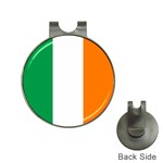 Flag of Ireland Irish Flag Hat Clips with Golf Markers Front