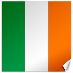 Flag Of Ireland Irish Flag Canvas 12  X 12  by FlagGallery