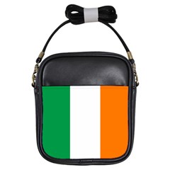 Flag Of Ireland Irish Flag Girls Sling Bag by FlagGallery