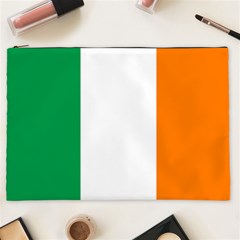 Flag Of Ireland Irish Flag Cosmetic Bag (xxl) by FlagGallery