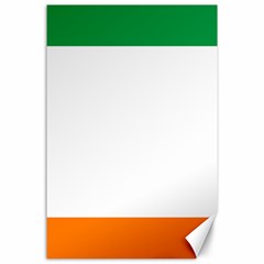 Flag of Ireland Irish Flag Canvas 24  x 36 