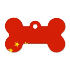 Chinese Flag Flag Of China Dog Tag Bone (two Sides)