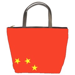 Chinese Flag Flag Of China Bucket Bag by FlagGallery