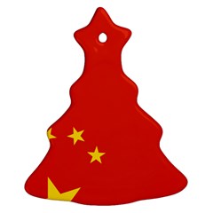 Chinese Flag Flag Of China Ornament (christmas Tree) 