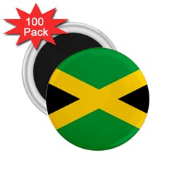 Jamaica Flag 2 25  Magnets (100 Pack)  by FlagGallery