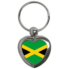 Jamaica Flag Key Chain (heart) by FlagGallery