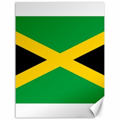 Jamaica Flag Canvas 12  X 16  by FlagGallery