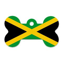 Jamaica Flag Dog Tag Bone (one Side) by FlagGallery