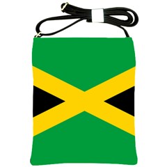 Jamaica Flag Shoulder Sling Bag by FlagGallery