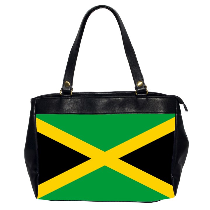 Jamaica flag Oversize Office Handbag (2 Sides)