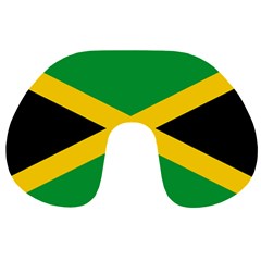 Jamaica Flag Travel Neck Pillow by FlagGallery