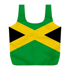 Jamaica Flag Full Print Recycle Bag (l) by FlagGallery