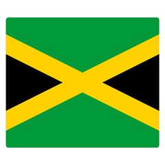 Jamaica Flag Double Sided Flano Blanket (small)  by FlagGallery