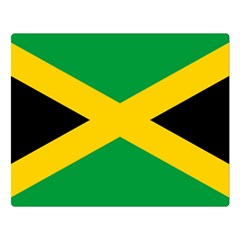 Jamaica Flag Double Sided Flano Blanket (large)  by FlagGallery