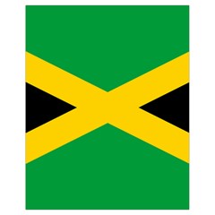 Jamaica Flag Drawstring Bag (small) by FlagGallery