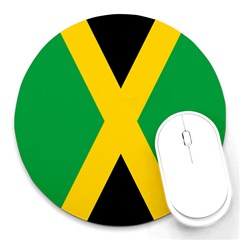 Jamaica Flag Round Mousepads by FlagGallery