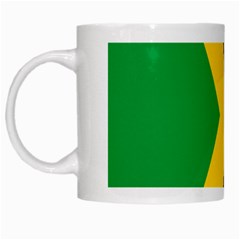 Jamaica Flag White Mugs by FlagGallery