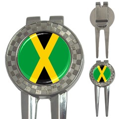 Jamaica Flag 3-in-1 Golf Divots by FlagGallery