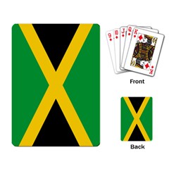 Jamaica Flag Playing Cards Single Design (rectangle) by FlagGallery