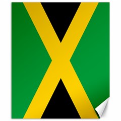 Jamaica Flag Canvas 8  X 10  by FlagGallery