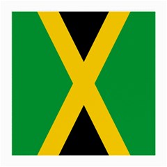 Jamaica Flag Medium Glasses Cloth (2 Sides) by FlagGallery