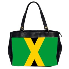 Jamaica Flag Oversize Office Handbag (2 Sides) by FlagGallery