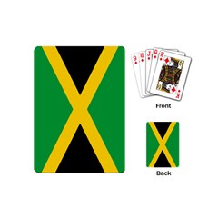 Jamaica Flag Playing Cards Single Design (mini) by FlagGallery