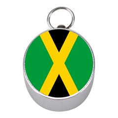 Jamaica Flag Mini Silver Compasses by FlagGallery